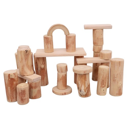 Wooden Logs - Large - Pack of 30
