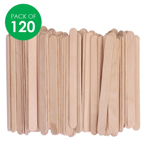 Popsticks - Natural - Pack of 120