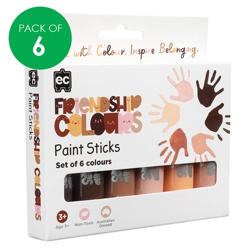 EC Paint Sticks - Friendship Colours - Pack of 6