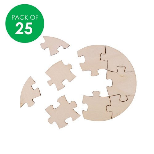 Mini Jigdraws - Round - Pack of 25