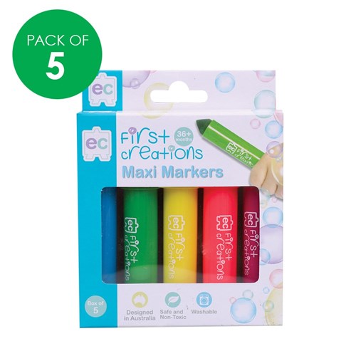 EC Maxi Markers - Pack of 5