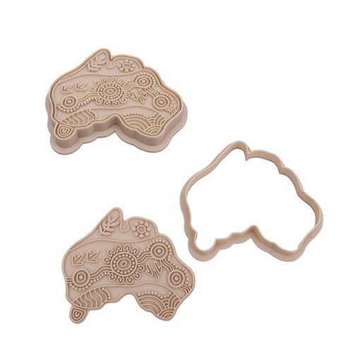 Aboriginal Australia Dough Cutter & Stamp