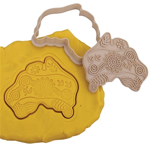 Aboriginal Australia Dough Cutter & Stamp