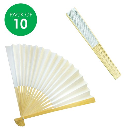 Paper Fans - Pack of 10
