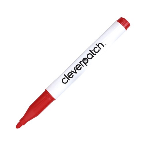 CleverPatch Whiteboard Markers - Coloured - Pack of 8
