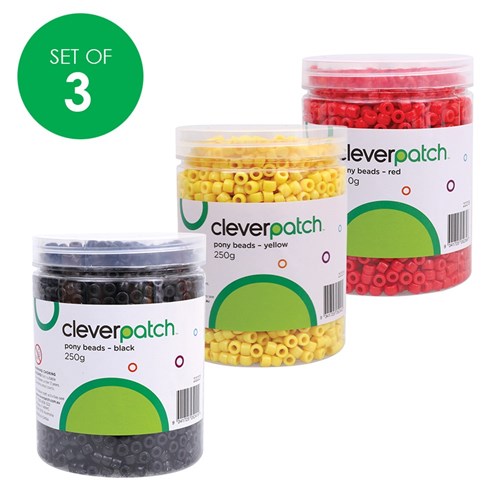 Pony Beads - Set of 3 Indigenous Colours