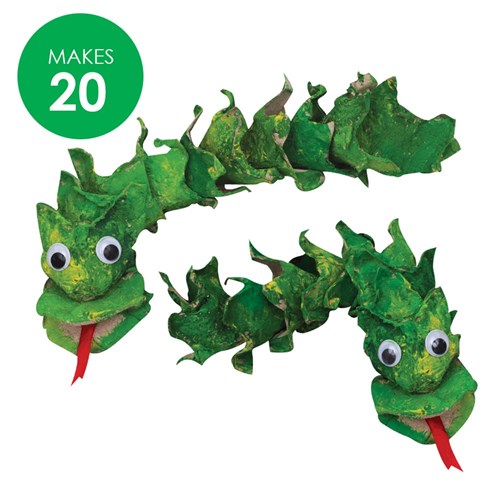 Egg Carton Dragons Group Pack