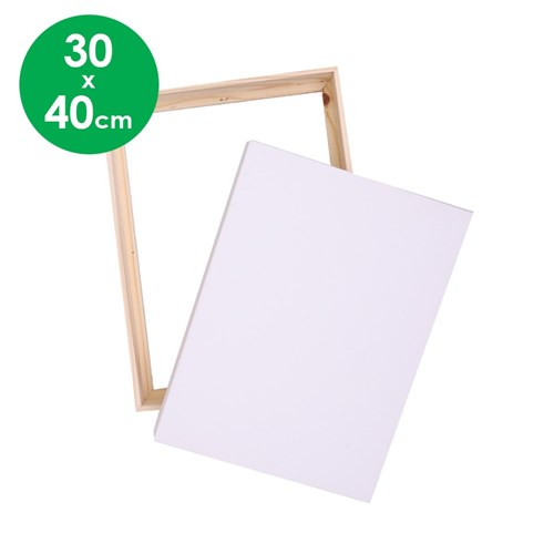 Stretched Canvas with Wooden Frame - 30 x 40cm