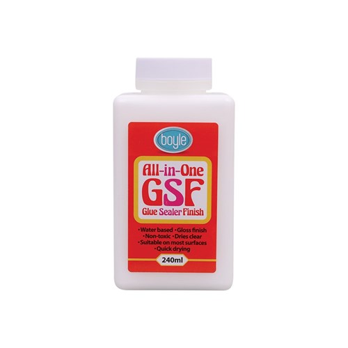 Boyle All-in-One Glue Sealer & Finish - Gloss - 240ml