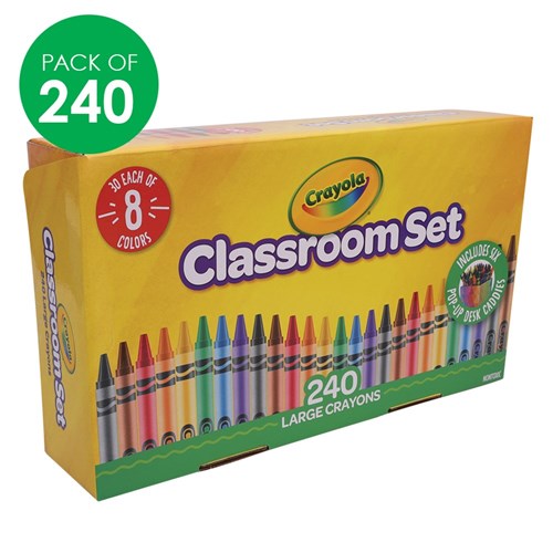 Crayola Crayons Classroom Set - Pack of 240