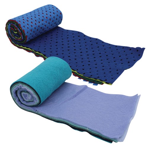 Felt Jelly Rolls - Assorted - Pack of 36