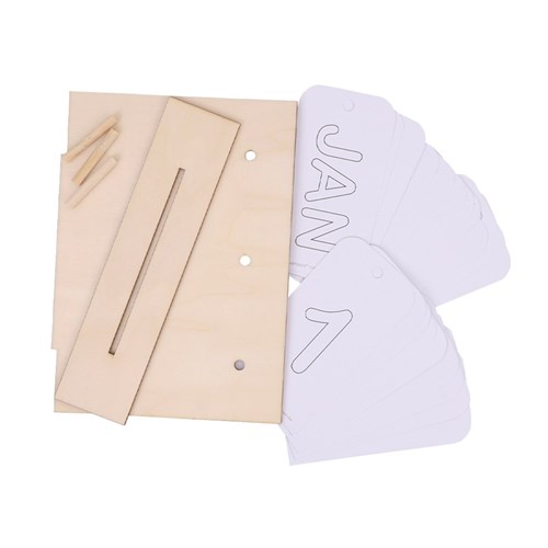 Wooden Desk Calendar - Each