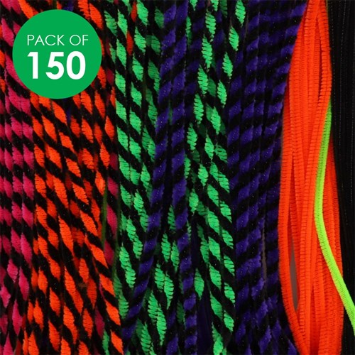 Chenille Stems - Halloween - Pack of 150