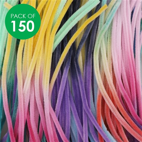 Chenille Stems - Ombre - Pack of 150