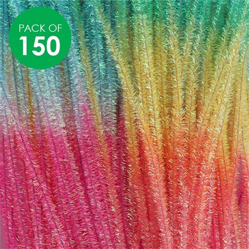 Chenille Stems - Tinsel Ombre - Pack of 150