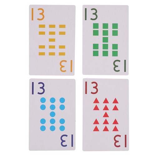 Number Only Playing Cards - Jumbo