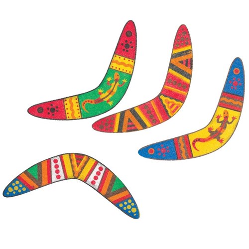 boomerang sand art sand art cleverpatch art craft supplies