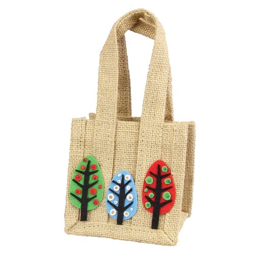 Christmas Jute Bag