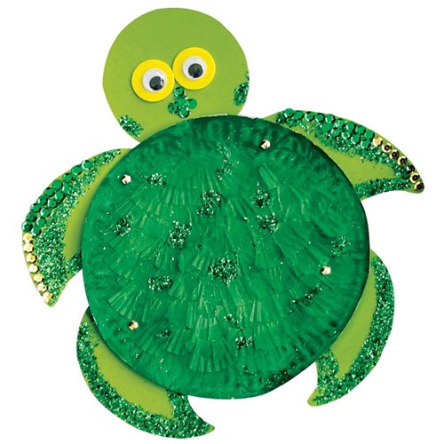 Paper Plate Turtles