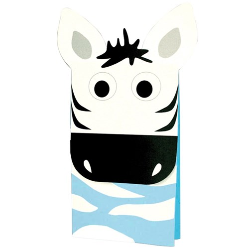 Felt Zebra Hand Puppet