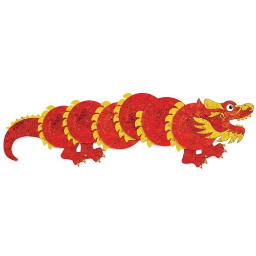 Paper Plate Dragon