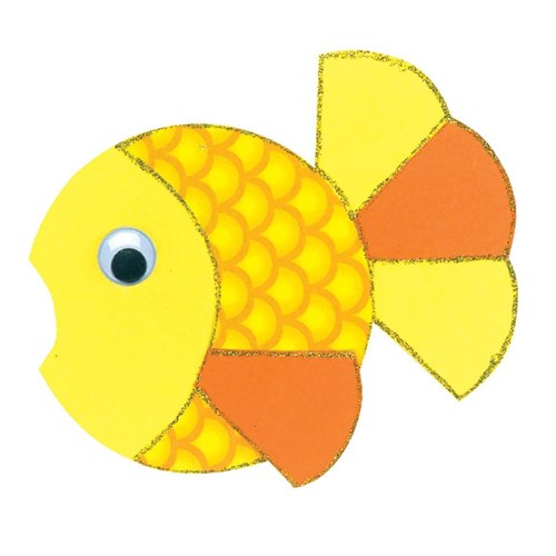 Goldfish Paper & Card CleverPatch Art & Craft Supplies