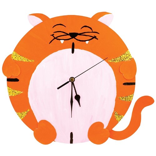 Farm Cat Clock