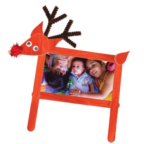 Reindeer Popstick Frame