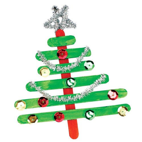 Popstick Christmas Tree Ornament