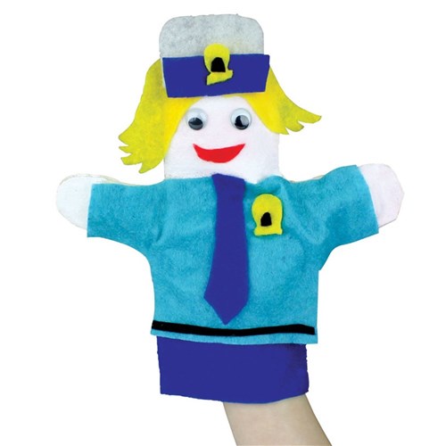 Police Officer Hand Puppet