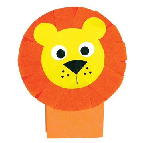 Lion Paper Bag Puppet