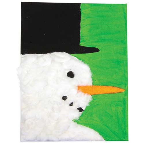 Snowman Canvas Artwork