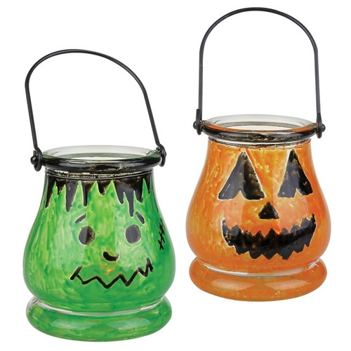 Halloween Hanging Glass Jar