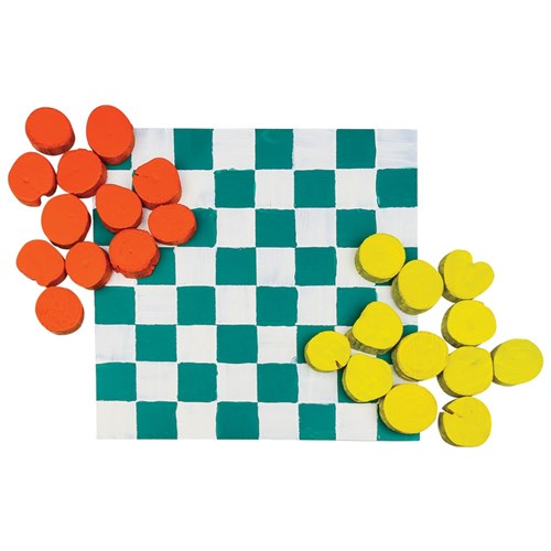 Checker Board Wood CleverPatch Art & Craft Supplies