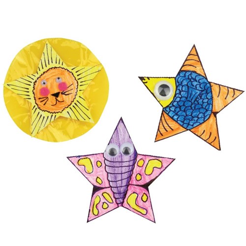 Cardboard Star Animals