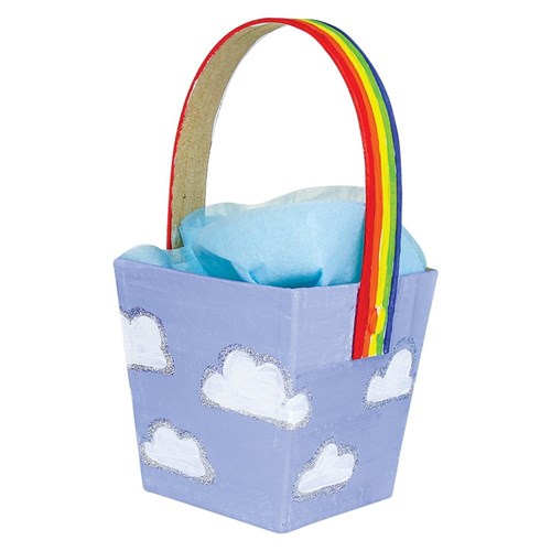 Somewhere Over the Rainbow Inspired Basket