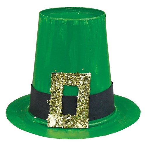 HansGo Shamrock Hat St Patricks Day Hat Leprechaun Hats Novelty Fancy Dress Costume Hat Green Decoration Irish Themed Party Accessory 