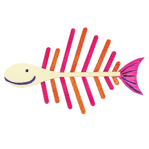 Wooden Spoon Fish