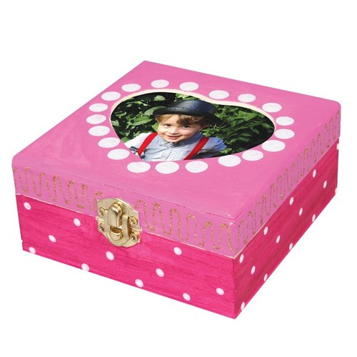 Pretty Heart Trinket Box
