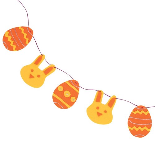 Felt Easter Garland