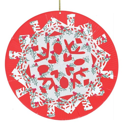 Hanging Snowflake Christmas Doilies