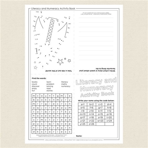 Literacy and Numeracy Activity Book