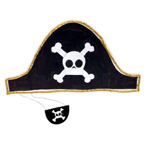 Pirate Hat and Eye Patch