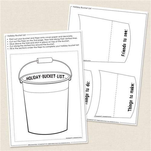Holiday Bucket List | Paper &amp; Card | CleverPatch - Art &amp; Craft Supplies