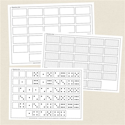 Dominoes Set | Paper &amp; Card | CleverPatch - Art &amp; Craft Supplies