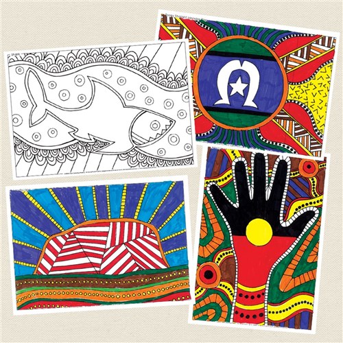 NAIDOC Week Inspired Colouring in Sheets